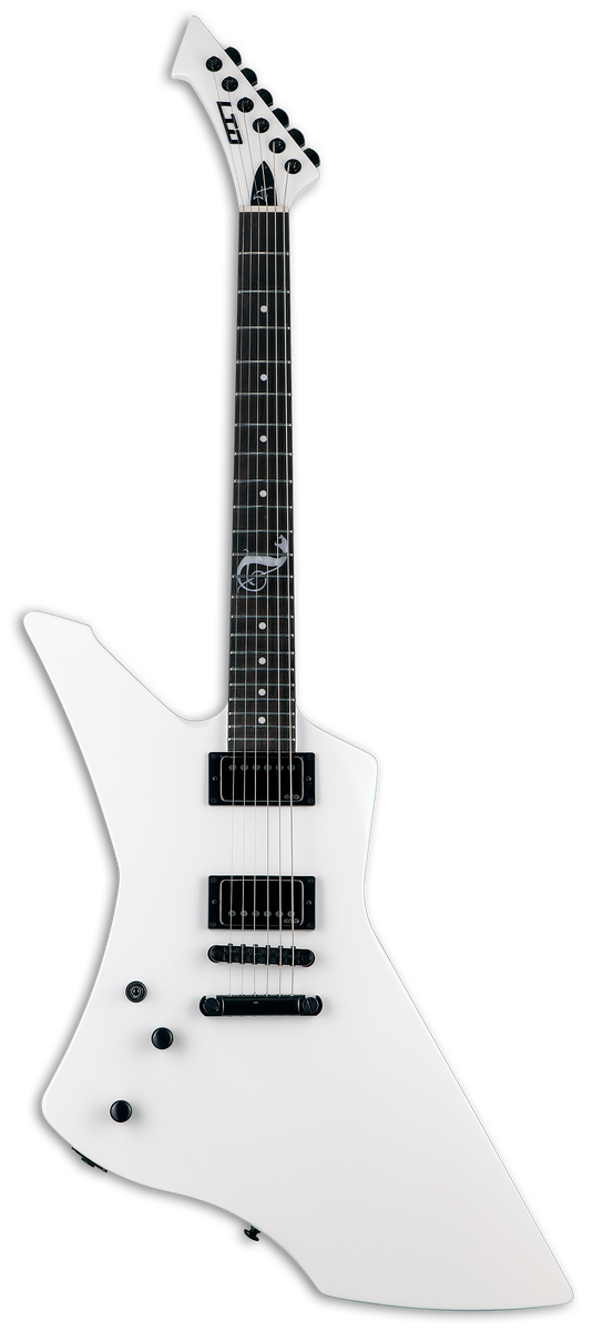ESP/LTD LTD SNAKEBYTE left-handed electric guitar in Snow White